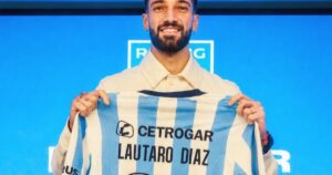 Lautaro Díaz, refuerzo de Racing: «Estoy enamorado de este club, lloré cuando me enteré que venía» Lautaro Díaz, refuerzo de Racing: "Estoy enamorado de este club, lloré cuando me enteré que venía" imagen-2