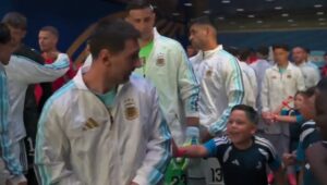 El saludo de un nene a Messi que se hizo viral: “Te amo” imagen-2