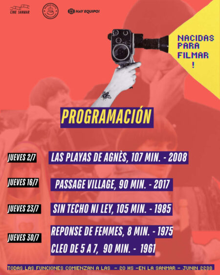 La Asociación Cultural Sanmartiniana inauguró el ciclo de cine feminista “Nacidas para Filmar”: la programación tendrá lugar todo el mes de julio  imagen-13