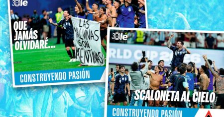 Pedí tu póster doble del triunfazo de Argentina ante Inglaterra con el Olé del sábado imagen-6