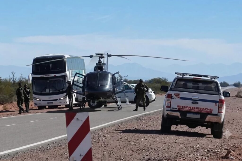 Murieron los siete tripulantes del helicóptero que cayó en el Parque Ischigualasto en San Juan imagen-4
