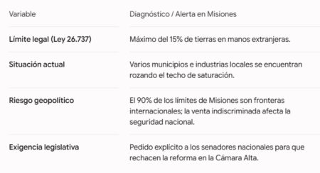 Viviana Rovira advirtió sobre los riesgos de derogar la Ley de Tierras: «Misiones guarda el 52% de la biodiversidad del país y no puede entregar su soberanía» imagen-14