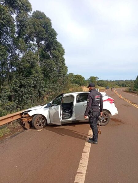 Conducía alcoholizado, despistó sobre la Ruta Nacional 14 y terminó detenido imagen-12