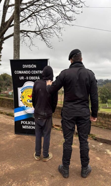 Adolescente reincidente demorado por el robo a cuatro comercios en Oberá imagen-12