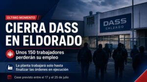 Dass cerrará su planta en Eldorado y dejará sin empleo a unos 150 trabajadores Dass cerrará su planta en Eldorado y dejará sin empleo a unos 150 trabajadores imagen-1