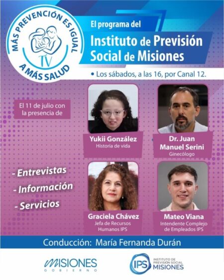 “Más Prevención=Más Salud”, este sábado a las 16 hs por Canal 12📺 “Más Prevención=Más Salud”, este sábado a las 16 hs por Canal 12📺 imagen-82