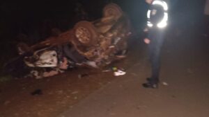 Una joven terminó internada tras despistar con su auto en la Ruta 14 en Cerro Azul imagen-1