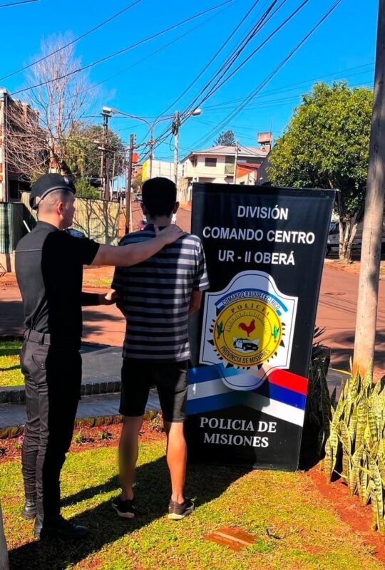 Conocido delincuente fue detenido por la policía que recuperó lo robado de una vivienda obereña Conocido delincuente fue detenido por la policía que recuperó lo robado de una vivienda obereña imagen-5