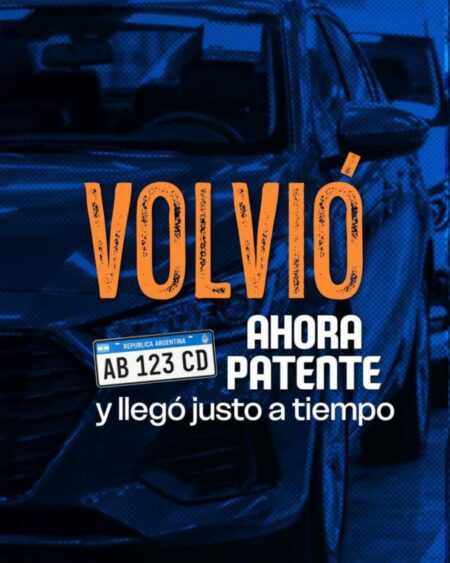 Passalacqua anunció el regreso del Programa «Ahora Patente» desde este 1ro de agosto imagen-5