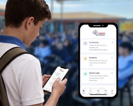 “Jueces en la Escuela” lanzó una nueva plataforma interactiva imagen-83