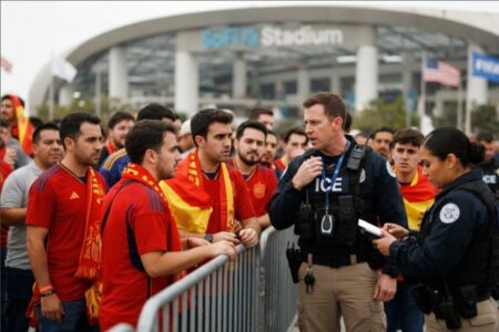 Noticias del ICE en California: confirman operativos y presencia de agentes por el partido de España en Los Ángeles imagen-7