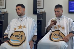 Los nuevos looks de Leandro Paredes y Lautaro Martínez para enfrentar a Inglaterra en las semifinales Los nuevos looks de Leandro Paredes y Lautaro Martínez para enfrentar a Inglaterra en las semifinales imagen-1