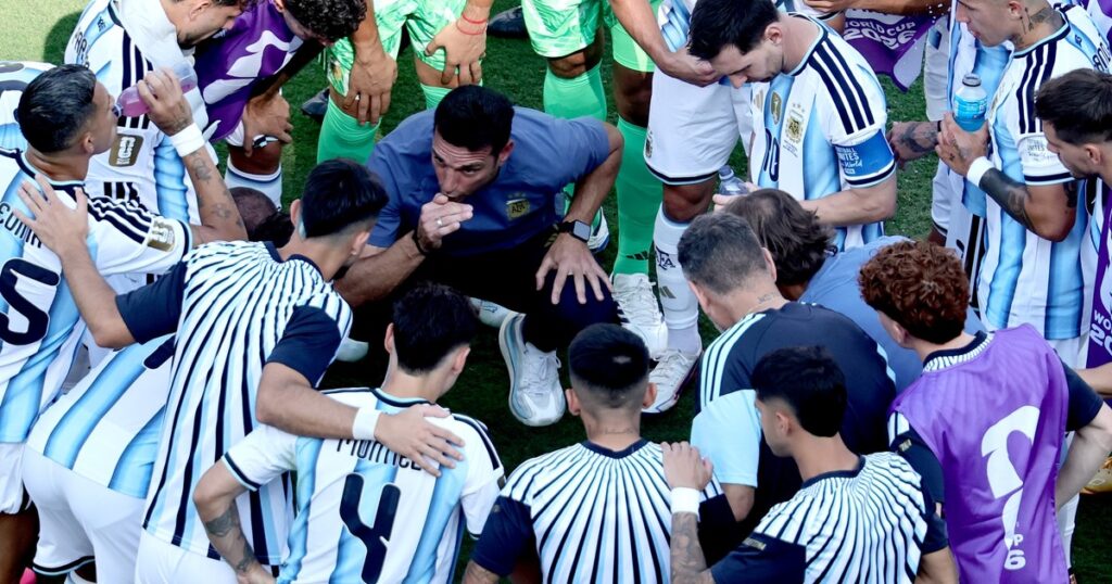 Scaloni y un llanto que fue el de todos imagen-4