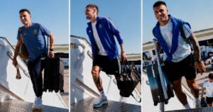La Selección se despidió de Kansas City tras el "asado-cábala": el inconveniente que demoró el vuelo hacia Atlanta para la semifinal con Inglaterra imagen-4