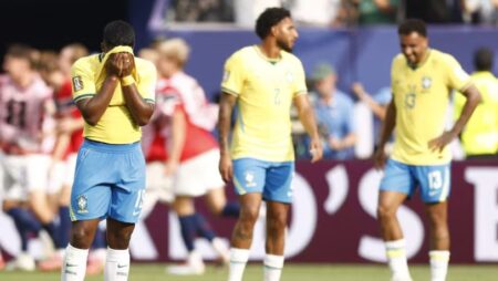 Noruega eliminó a Brasil con un doblete de Haaland y está en cuartos Noruega eliminó a Brasil con un doblete de Haaland y está en cuartos imagen-123