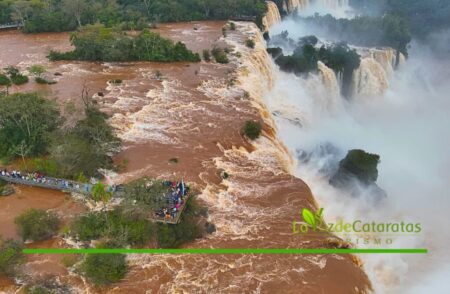 Continúa el monitoreo del río Iguazú: Circuito Garganta del Diablo cerrado los demás circuitos habilitados imagen-65