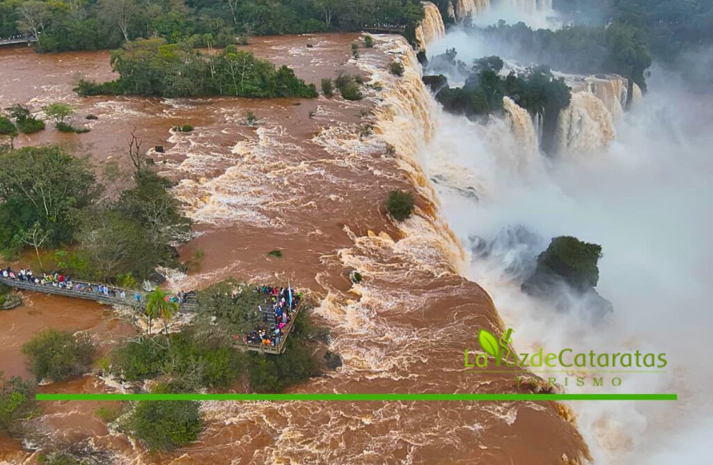 Continúa el monitoreo del río Iguazú: Circuito Garganta del Diablo cerrado los demás circuitos habilitados imagen-68
