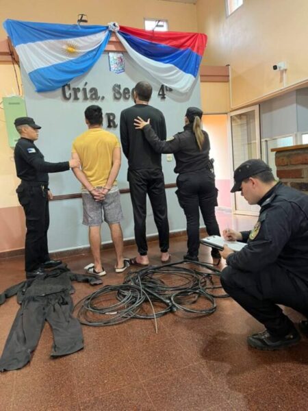 La Policía desbarató una banda dedicada al robo y reducción de cables e investigan si también operaba en el narcomenudeo imagen-11