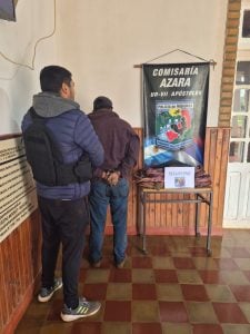Robaba cables de cobre de una empresa en Azara, pero fue descubierto por la Policía imagen-8