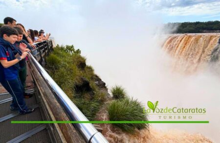 Cataratas: reabren el Circuito Garganta del Diablo tras la baja del caudal del río Iguazú imagen-71