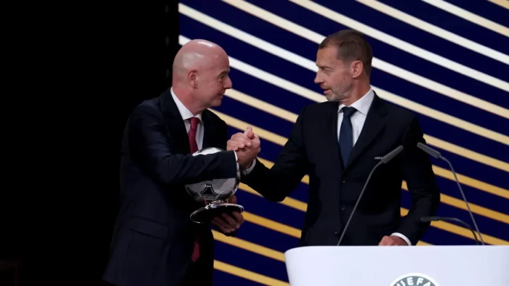 La UEFA amenazó con un boicot a la FIFA si Infantino mantiene su plan - TyC Sports imagen-40