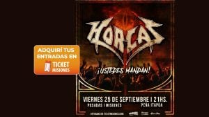 Ticket Misiones | Horcas llega a Posadas con su gira “¡Ustedes mandan!”: una noche de metal, clásicos y pogo en Peña Itapúa imagen-8