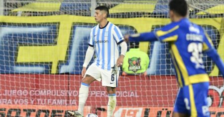 Marcos Rojo, tras el empate de Racing ante Central: "Nos plantamos ante un gran rival" imagen-7