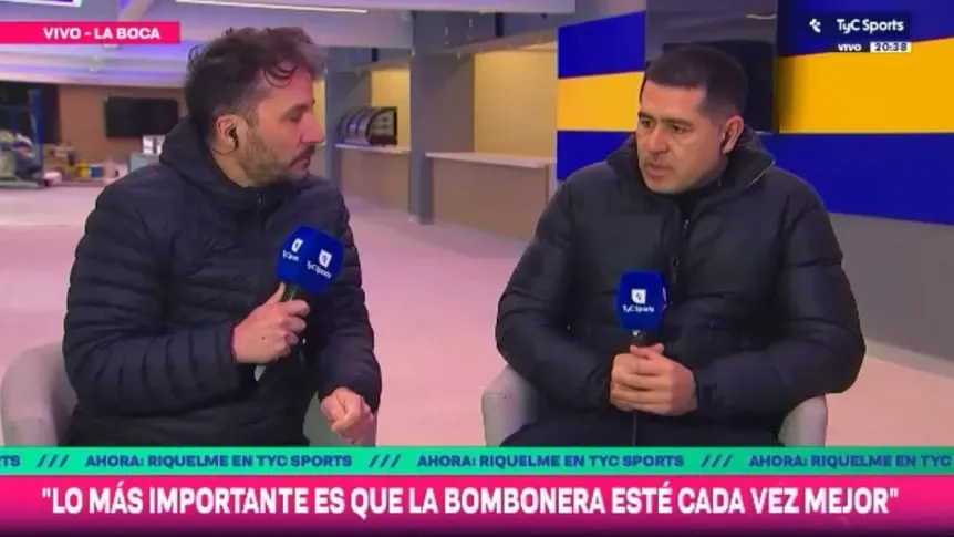 Riquelme, contundente tras el regreso de Villa a Boca: "Todos merecemos..." - TyC Sports imagen-45