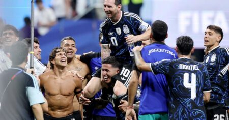 Cómo le fue a Messi en el estadio de la final del Mundial imagen-16