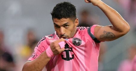 Suárez 2 - Lewandowski 0: el uruguayo le ganó el duelo al polaco por la MLS en el triunfo de Inter Miami sobre Chicago Fire imagen-5
