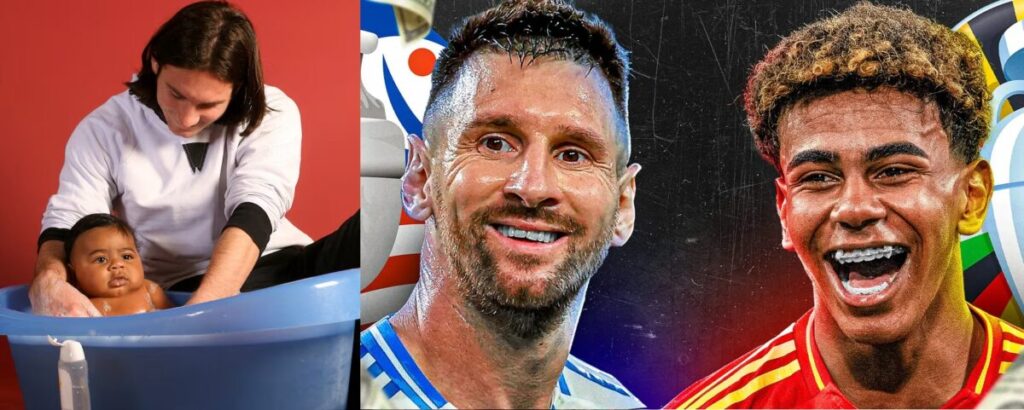 Messi y Lamine Yamal: la foto que unió dos generaciones y hoy cobra un significado histórico en la final del Mundial imagen-5