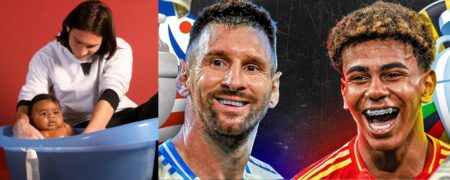 Messi y Lamine Yamal: la foto que unió dos generaciones y hoy cobra un significado histórico en la final del Mundial imagen-119