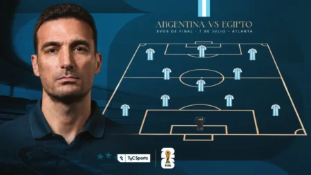 La formación de la Selección Argentina vs. Egipto, por el Mundial - TyC Sports imagen-5