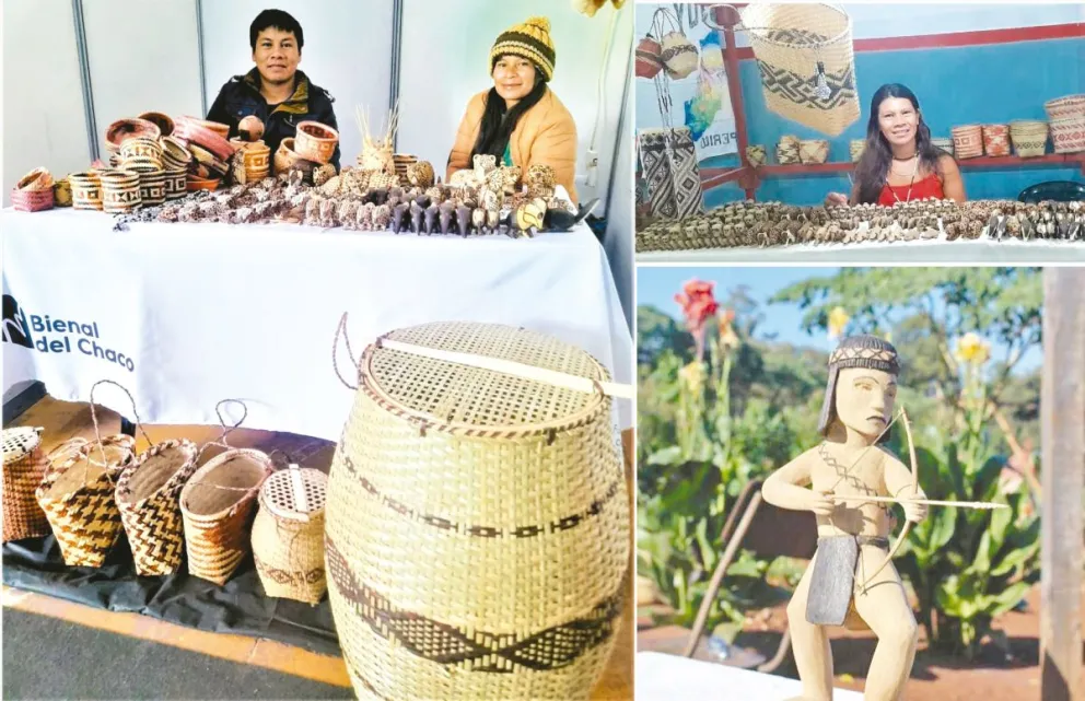 Arte y artesanía mbya guaraní, presentes en la Bienal del Chaco Arte y artesanía mbya guaraní, presentes en la Bienal del Chaco imagen-5