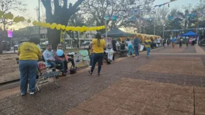La plaza Colón vibra con una nueva edición de la feria de artesanos y emprendedores imagen-1