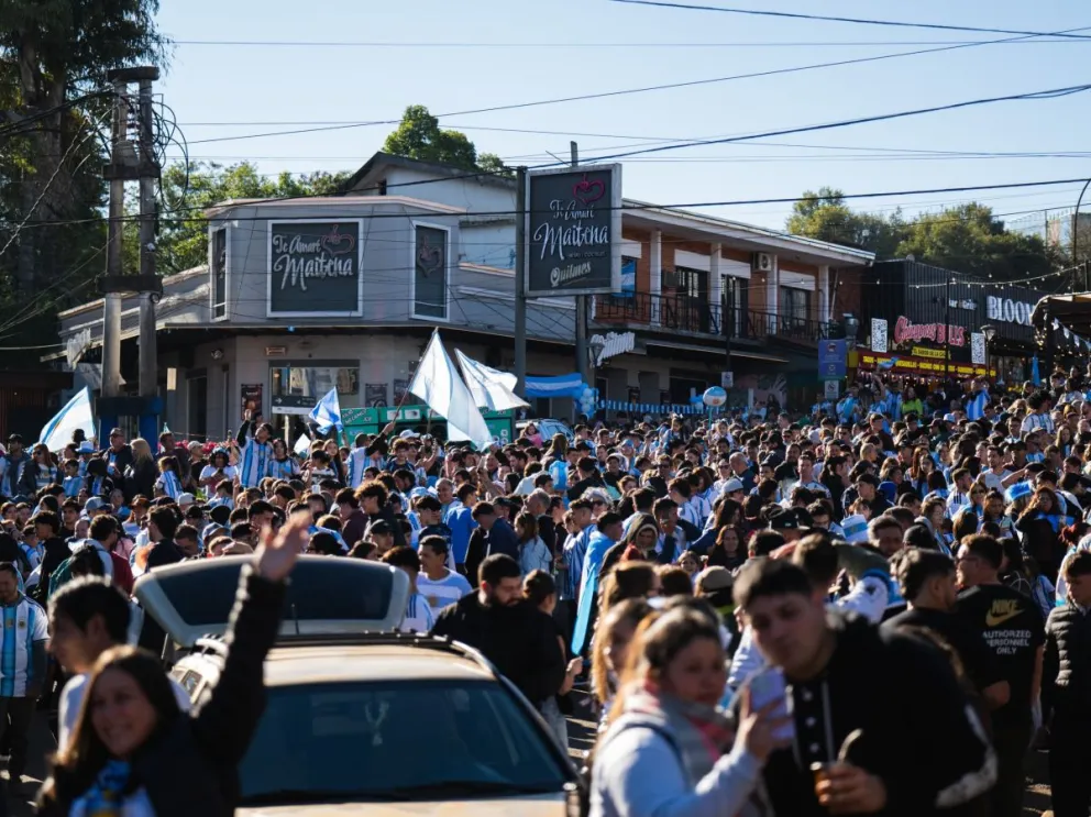 Tras los incidentes, más controles y prevención durante la final del Mundial Tras los incidentes, más controles y prevención durante la final del Mundial imagen-5
