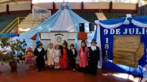 Con trajes de época y danzas tradicionales, Puerto Libertad celebró el 9 de Julio Con trajes de época y danzas tradicionales, Puerto Libertad celebró el 9 de Julio imagen-2