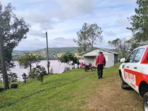Monitorean la creciente del río en Panambí y esperan que no llegue al nivel de evacuación Monitorean la creciente del río en Panambí y esperan que no llegue al nivel de evacuación imagen-2