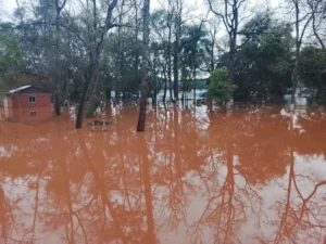 El río Uruguay comenzó a bajar en Panambí tras alcanzar los 10,75 metros imagen-2