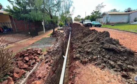 Avanza la obra de ampliación del servicio de red cloacal en Puerto Rico imagen-6