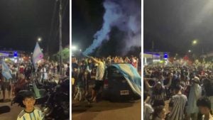Orgullo intacto: en Montecarlo, el sentimiento por la Selección fue más fuerte que la derrota Orgullo intacto: en Montecarlo, el sentimiento por la Selección fue más fuerte que la derrota imagen-5