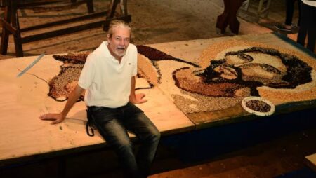 Asunción homenajea al artista del histórico mural del papa Francisco; una calle llevará el nombre de Koki Ruiz imagen-6