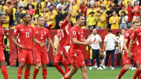 Suiza eliminó a Colombia por penales y será rival de Argentina en los cuartos de final imagen-16