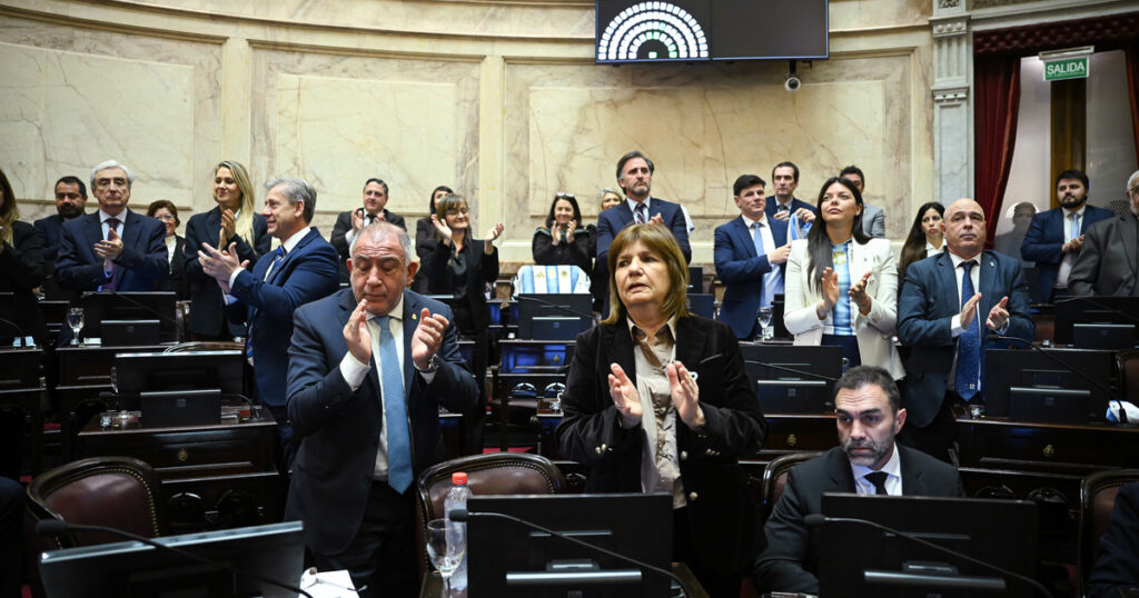 Sesión en el Senado hoy, EN VIVO: tras retirar el polémico capítulo sobre venta de tierras a extranjeros, el Gobierno busca aprobar la Ley de Propiedad Privada imagen-4