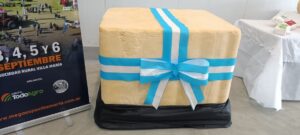 Elaboraron un queso de 1000 kilos, el más grande de la Argentina, y tendrá un destino solidario imagen-3