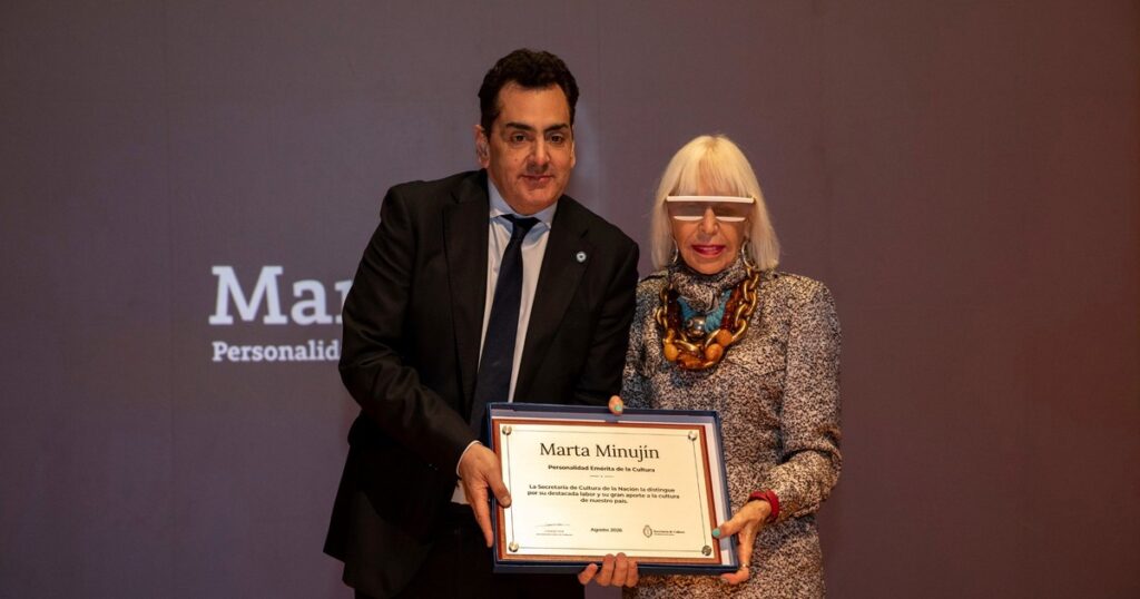Marta Minujín fue reconocida como Personalidad Emérita de la Cultura imagen-106