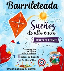 Barriletes, reciclaje y sueños: Guaraní despedirá el Mes de las Infancias con una jornada especial imagen-3