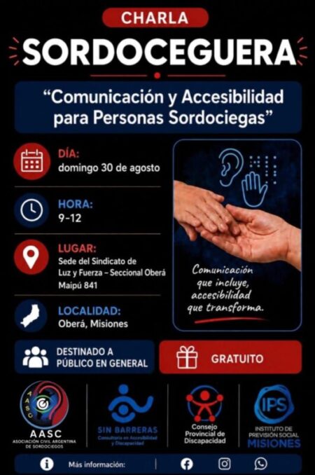 Comunicación que incluye: una charla para conocer y comprender la sordoceguera Comunicación que incluye: una charla para conocer y comprender la sordoceguera imagen-129