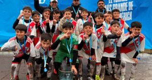 Dos títulos de las Infantiles de River en un reconocido torneo juvenil organizado por Atlético Rafaela imagen-2