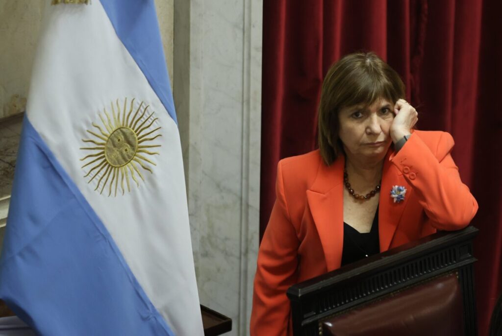 Bullrich apuntó contra Villarruel por permitirle votar a distancia a una senadora kirchnerista: “Es un mamarracho” Bullrich apuntó contra Villarruel por permitirle votar a distancia a una senadora kirchnerista: “Es un mamarracho” imagen-4